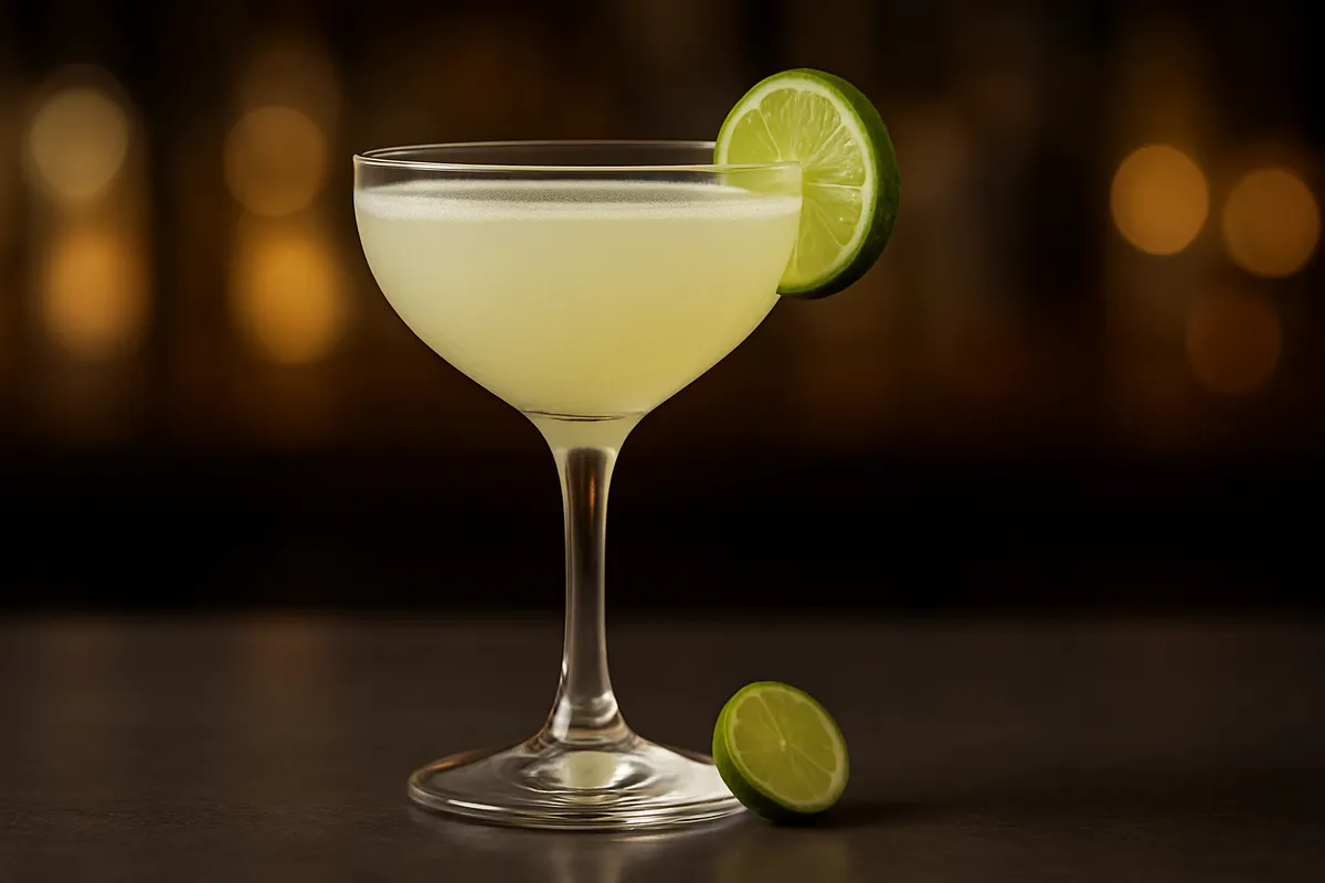 daiquiri cocktail made with Simple Syrup