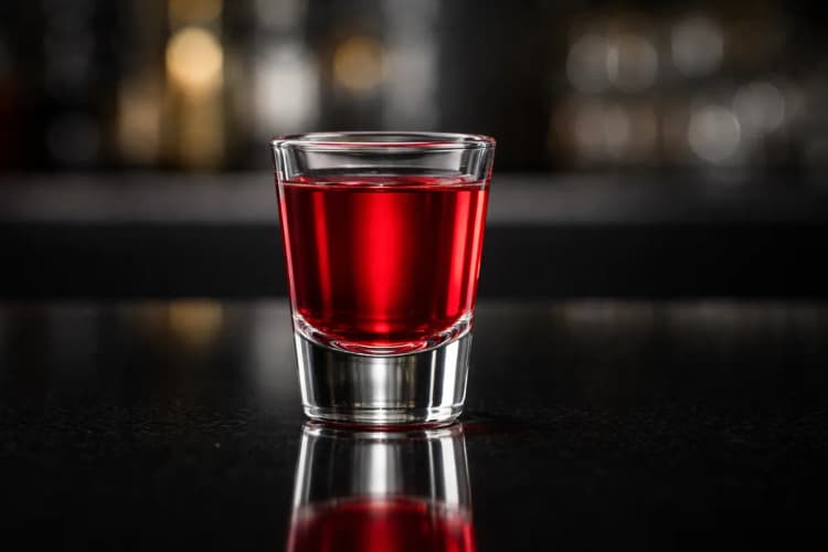 A ruby‑colored Red Headed Slut shot.