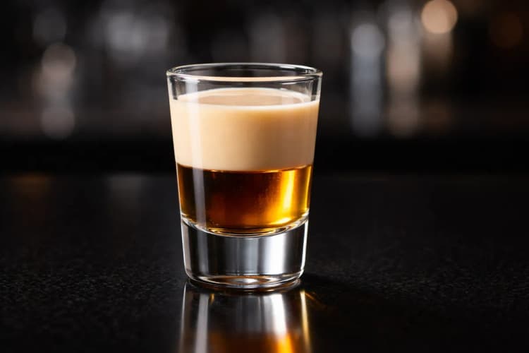 A Slippery Nipple with two distinct layers.