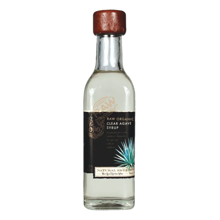 Agave Syrup bottle used in cocktails