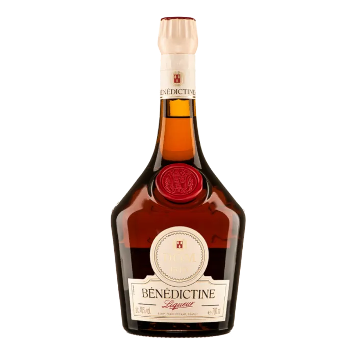Benedictine bottle used in cocktails