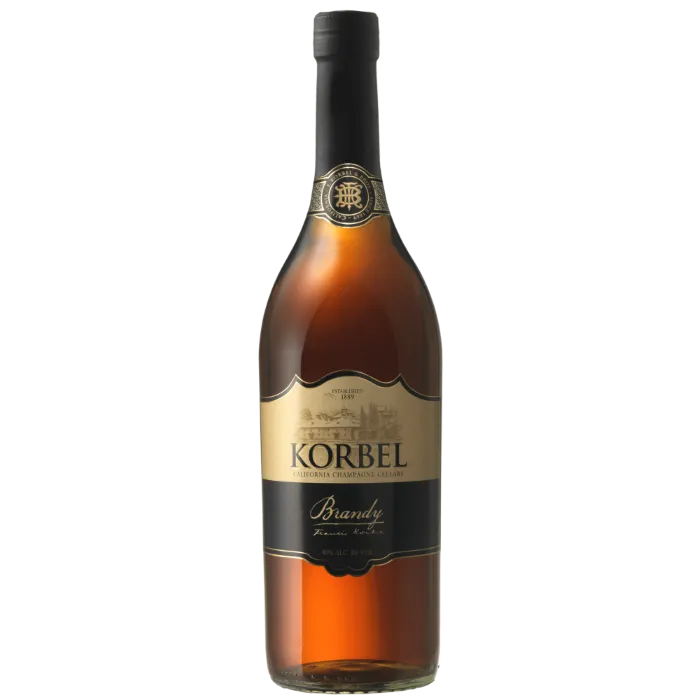 Brandy bottle used in cocktails