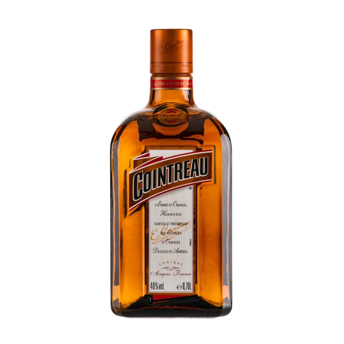 Cointreau bottle used in cocktails