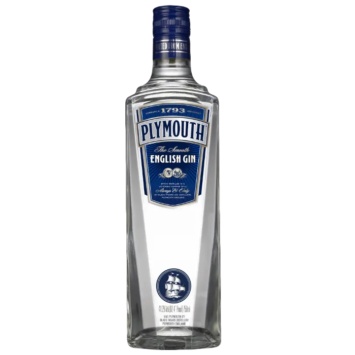 Gin bottle used in cocktails