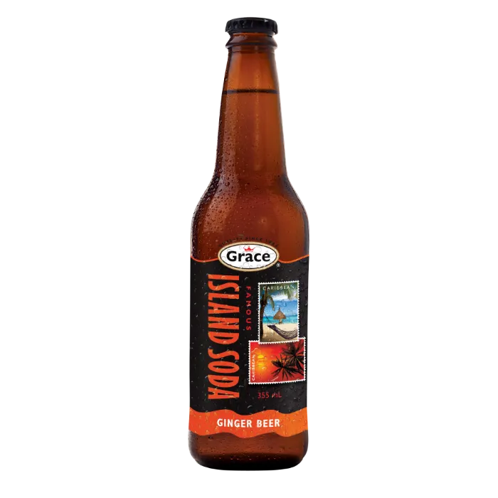 Ginger Beer bottle used in cocktails
