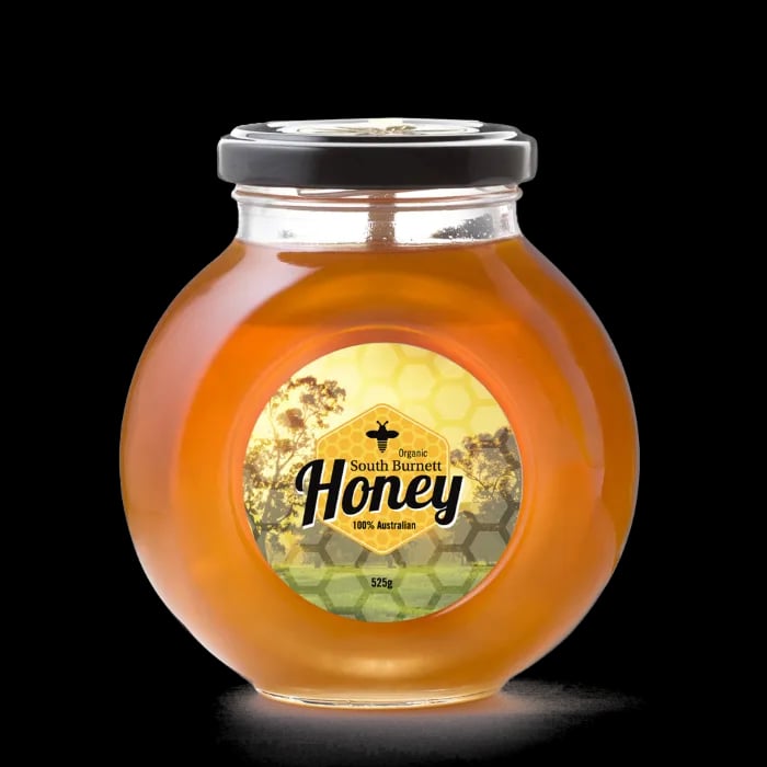 Honey Syrup bottle used in cocktails