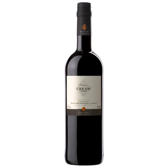 Sherry bottle used in cocktails