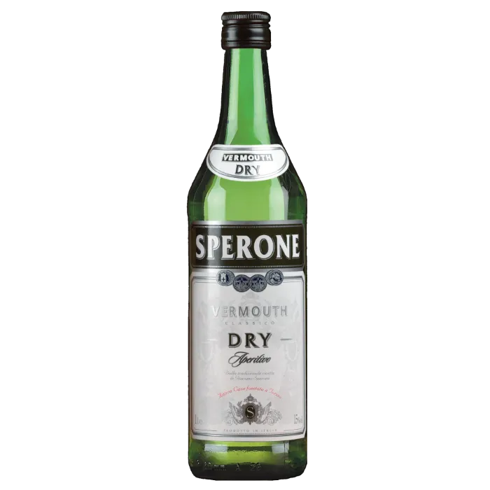 Vermouth bottle used in cocktails