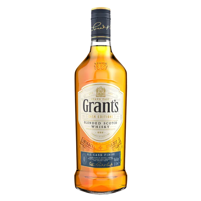 Whiskey bottle used in cocktails