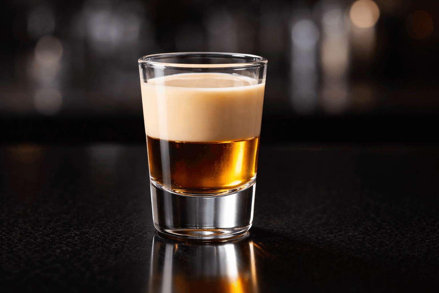 A Slippery Nipple with two distinct layers.