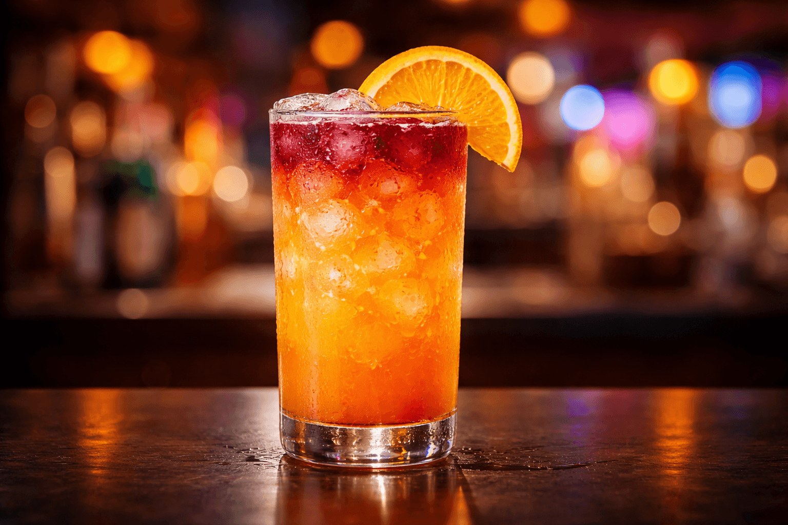 A Slow Comfortable Screw in a tall glass over ice.