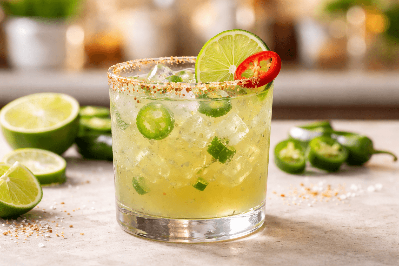 Spicy Jalapeño Margarita